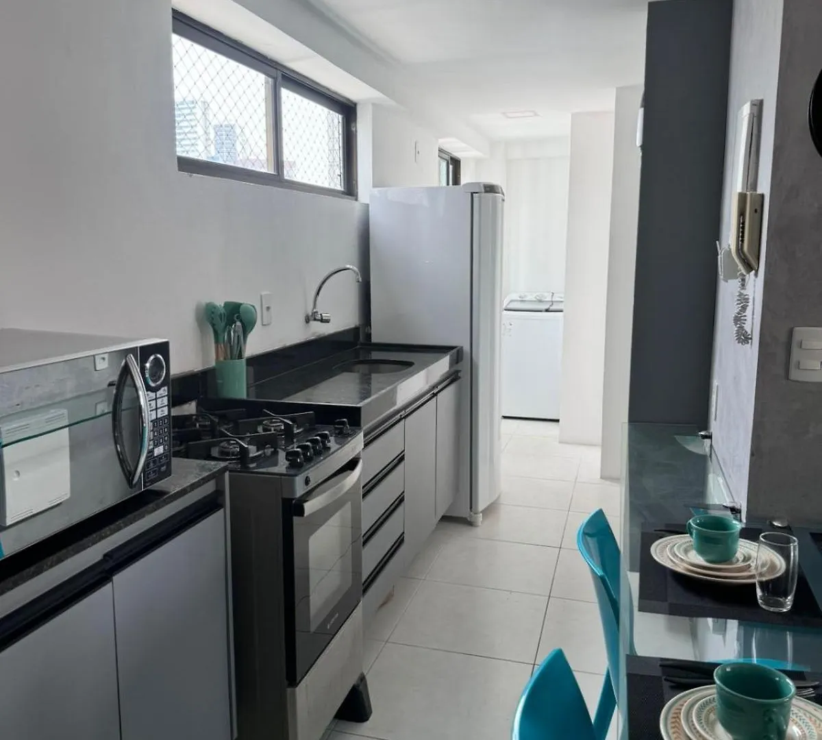 Flat Boa Viagem Rua Dos Navegantes Com Vaga De Garagem Apartment Recife Brazil