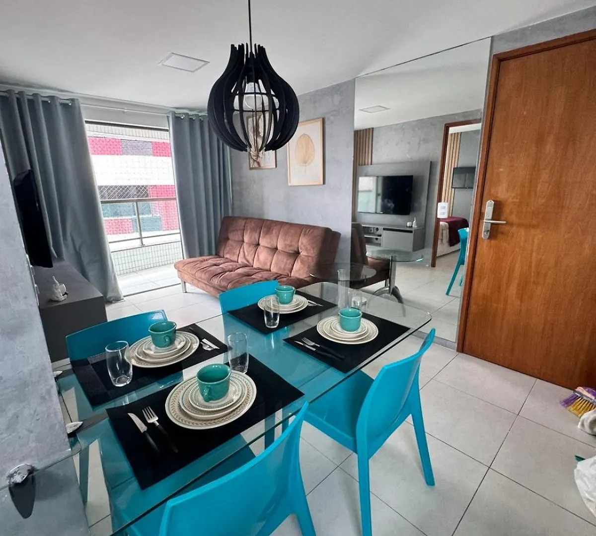 Flat Boa Viagem Rua Dos Navegantes Com Vaga De Garagem Apartment Recife